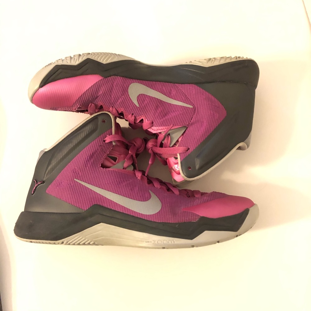 SOLD Nike Zoom Hyperquickness 10.5 2013 pink - Picture 2 of 8